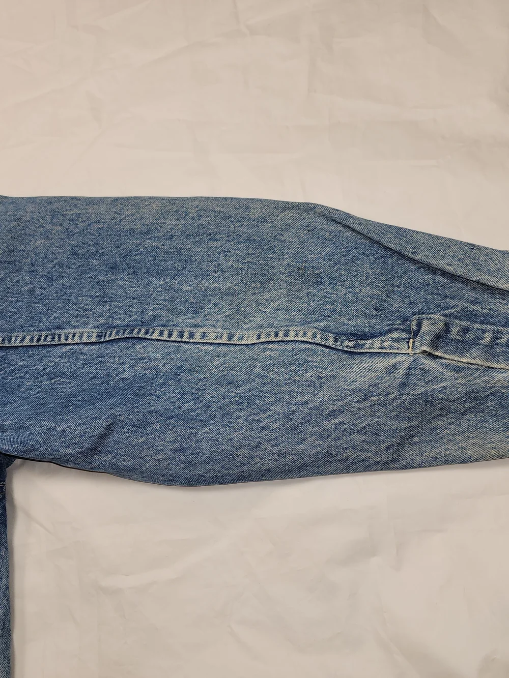 VTG BANANA REPUBLIC Men's Acid- Wash Denim Trucker Jacket Size Large